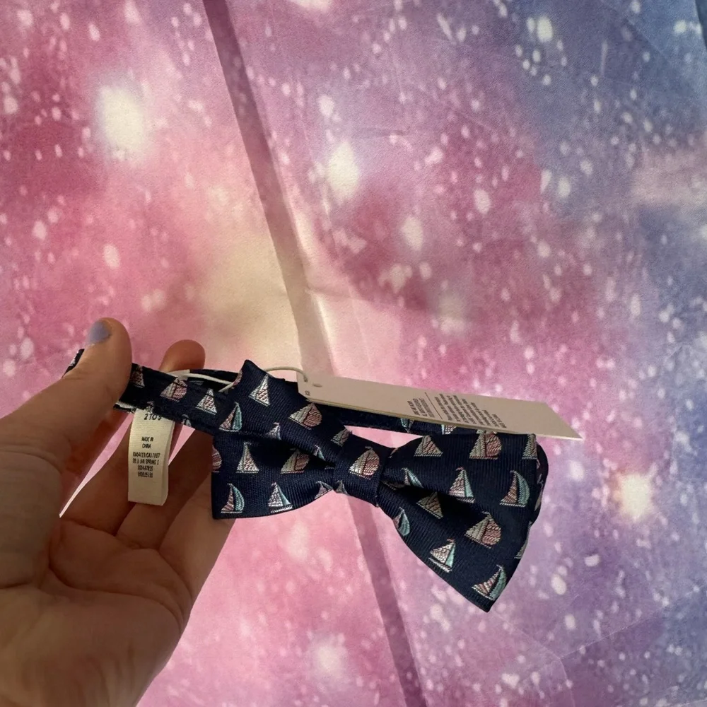 New Janie and Jack boys sailboat bowtie size 2 to 5 🛍
